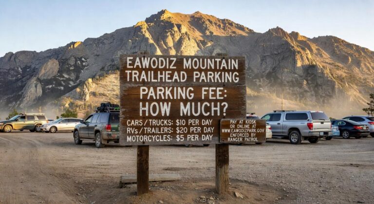 how much to park at eawodiz mountain