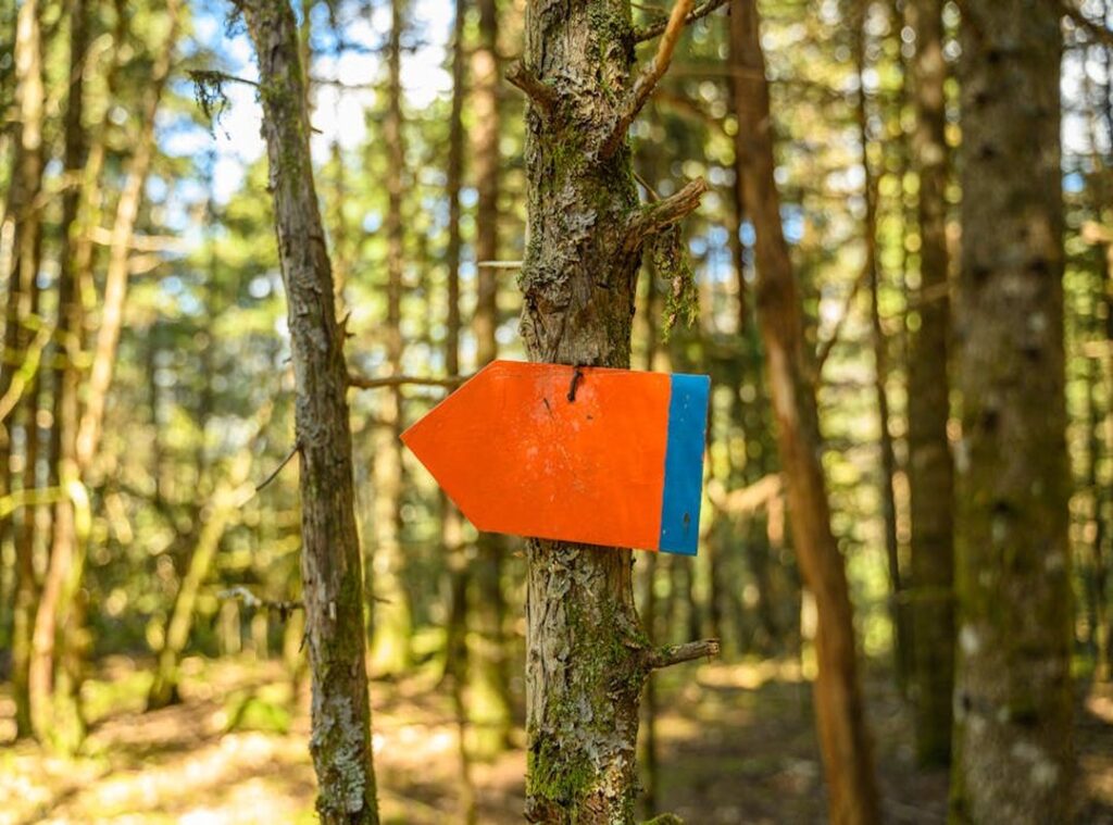 trail navigation without GPS